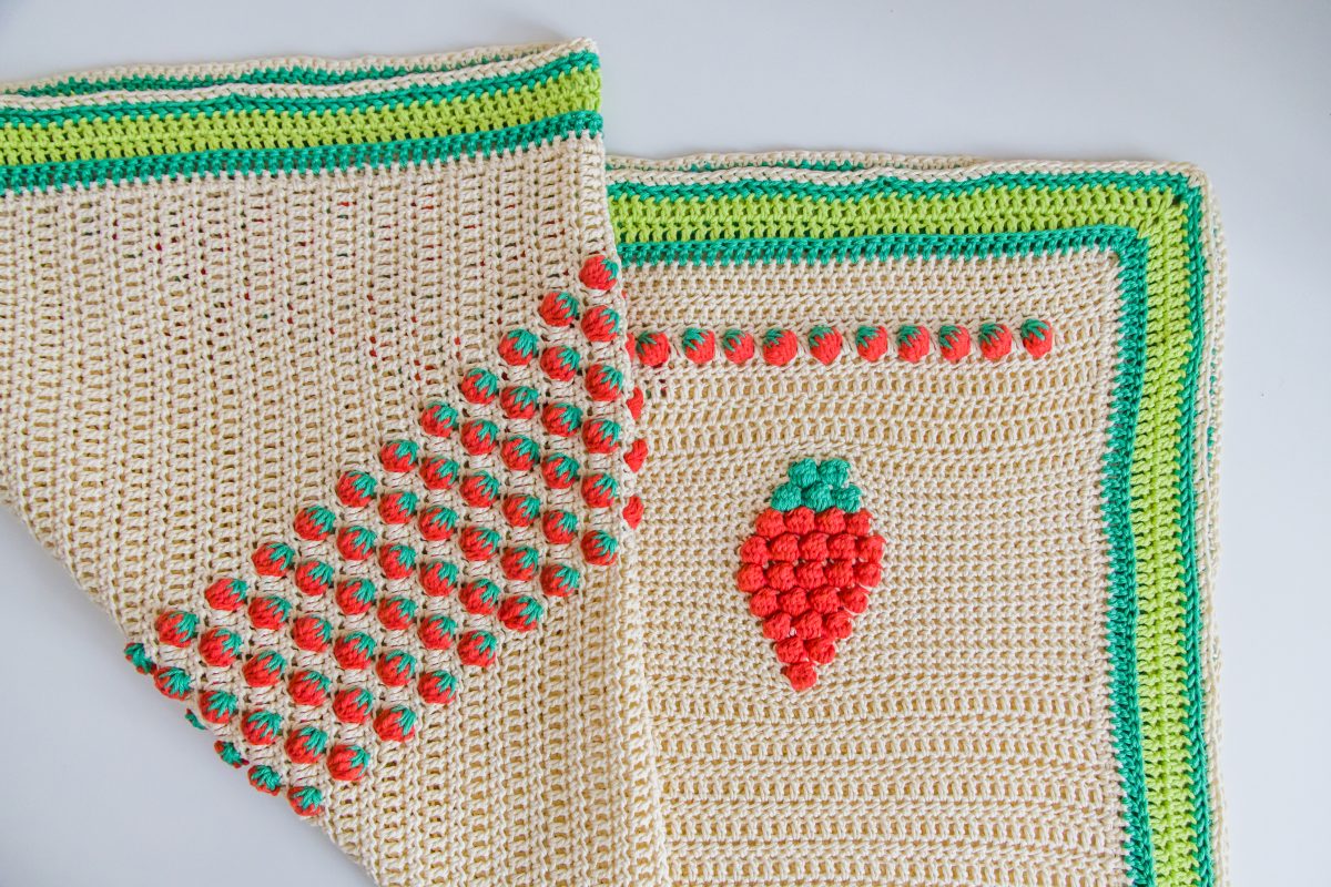 Juicy in Red Blanket Crochet Pattern - Image 4